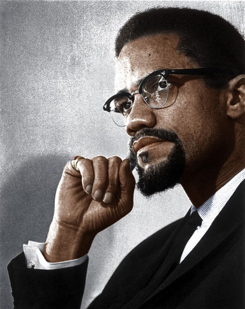 malcolm x biography in english